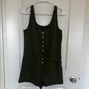 Linen romper